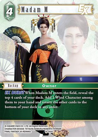 Madam M EX (EMISSARIES OF LIGHT) - Premium Final Fantasy Single from Emissaries of Light - Just $0.25! Shop now at Game Crave Tournament Store