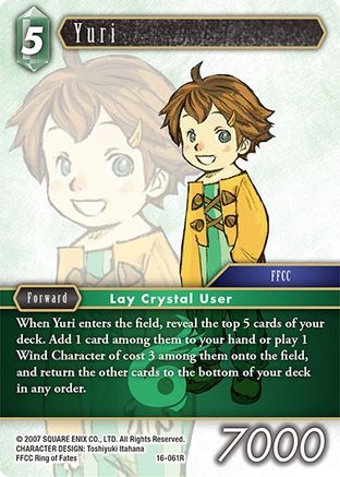 Yuri (EMISSARIES OF LIGHT) Foil - Premium Final Fantasy Single from Emissaries of Light - Just $0.25! Shop now at Game Crave Tournament Store