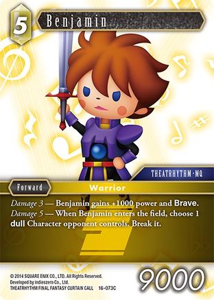 Benjamin (EMISSARIES OF LIGHT) Foil - Premium Final Fantasy Single from Emissaries of Light - Just $0.29! Shop now at Game Crave Tournament Store