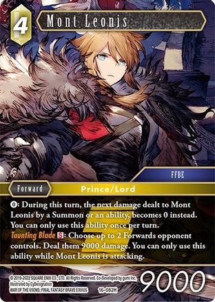 Mont Leonis (EMISSARIES OF LIGHT) - Premium Final Fantasy Single from Emissaries of Light - Just $0.25! Shop now at Game Crave Tournament Store