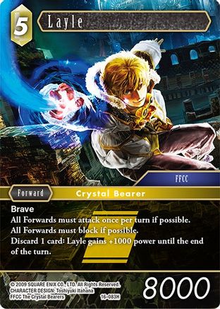 Layle (EMISSARIES OF LIGHT) - Premium Final Fantasy Single from Emissaries of Light - Just $0.25! Shop now at Game Crave Tournament Store