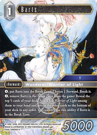 Bartz (EMISSARIES OF LIGHT) Foil - Premium Final Fantasy Single from Emissaries of Light - Just $0.80! Shop now at Game Crave Tournament Store