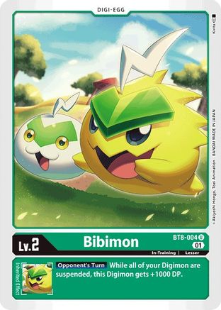 Bibimon (BT8-004) - New Awakening - Premium Digimon Single from Bandai - Just $0.25! Shop now at Game Crave Tournament Store