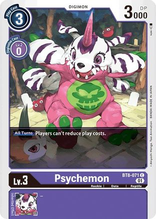 Psychemon (BT8-071) - New Awakening - Premium Digimon Single from Bandai - Just $0.26! Shop now at Game Crave Tournament Store