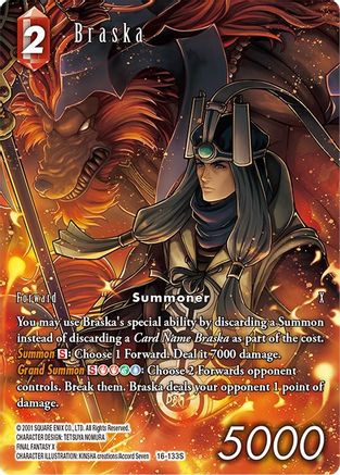 Braska (Full Art) (EMISSARIES OF LIGHT) Foil - Premium Final Fantasy Single from Emissaries of Light - Just $35.04! Shop now at Game Crave Tournament Store