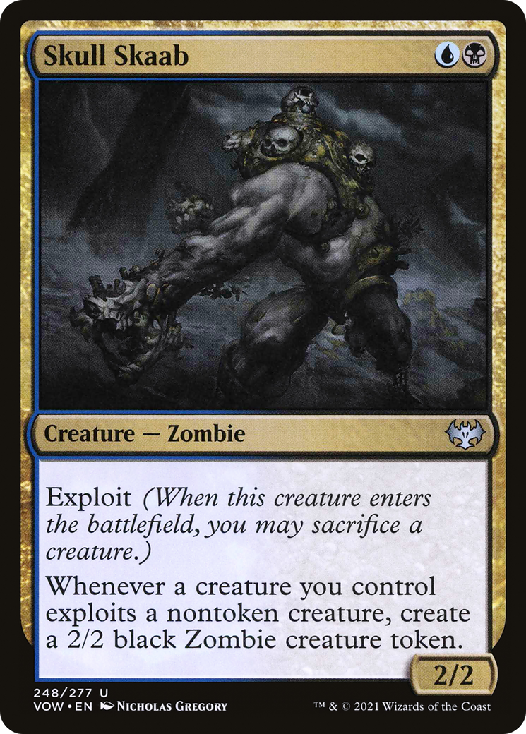 Skull Skaab (VOW-248) - Innistrad: Crimson Vow Foil - Premium MTG Single from Wizards of the Coast - Just $0.08! Shop now at Game Crave Tournament Store