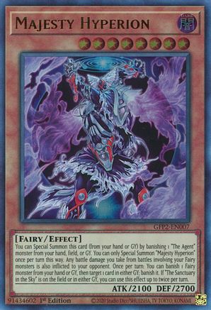 Majesty Hyperion (GFP2-EN007) - Ghosts From the Past: The 2nd Haunting 1st Edition - Premium Yugioh Single from Konami - Just $0.25! Shop now at Game Crave Tournament Store