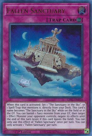 Fallen Sanctuary (GFP2-EN014) - Ghosts From the Past: The 2nd Haunting 1st Edition - Premium Yugioh Single from Konami - Just $0.25! Shop now at Game Crave Tournament Store