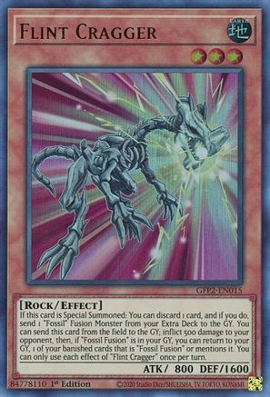Flint Cragger (GFP2-EN015) - Ghosts From the Past: The 2nd Haunting 1st Edition - Premium Yugioh Single from Konami - Just $0.26! Shop now at Game Crave Tournament Store