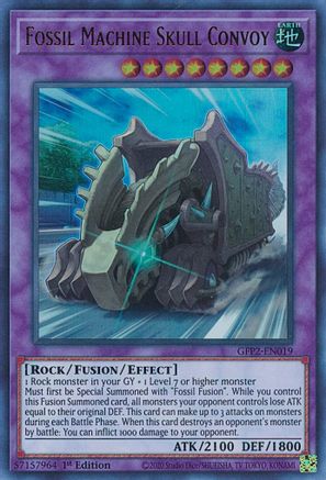 Fossil Machine Skull Convoy (GFP2-EN019) - Ghosts From the Past: The 2nd Haunting 1st Edition - Premium Yugioh Single from Konami - Just $0.25! Shop now at Game Crave Tournament Store