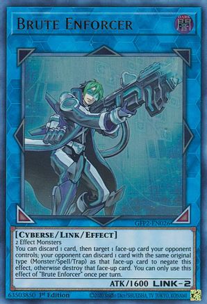 Brute Enforcer (GFP2-EN026) - Ghosts From the Past: The 2nd Haunting 1st Edition - Premium Yugioh Single from Konami - Just $0.25! Shop now at Game Crave Tournament Store