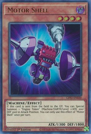 Motor Shell (GFP2-EN030) - Ghosts From the Past: The 2nd Haunting 1st Edition - Premium Yugioh Single from Konami - Just $0.25! Shop now at Game Crave Tournament Store