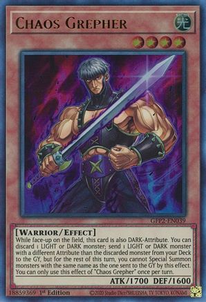 Chaos Grepher (GFP2-EN039) - Ghosts From the Past: The 2nd Haunting 1st Edition - Premium Yugioh Single from Konami - Just $0.25! Shop now at Game Crave Tournament Store