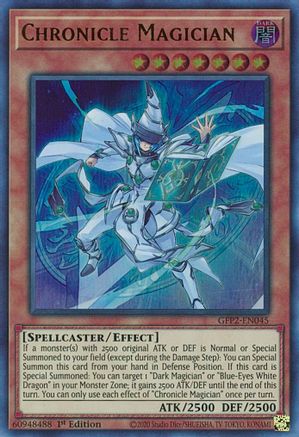 Chronicle Magician (GFP2-EN045) - Ghosts From the Past: The 2nd Haunting 1st Edition - Premium Yugioh Single from Konami - Just $0.86! Shop now at Game Crave Tournament Store