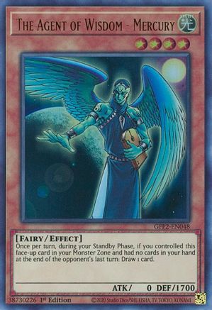The Agent of Wisdom - Mercury (GFP2-EN048) - Ghosts From the Past: The 2nd Haunting 1st Edition - Premium Yugioh Single from Konami - Just $0.25! Shop now at Game Crave Tournament Store