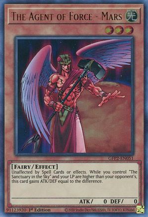 The Agent of Force - Mars (GFP2-EN051) - Ghosts From the Past: The 2nd Haunting 1st Edition - Premium Yugioh Single from Konami - Just $0.25! Shop now at Game Crave Tournament Store