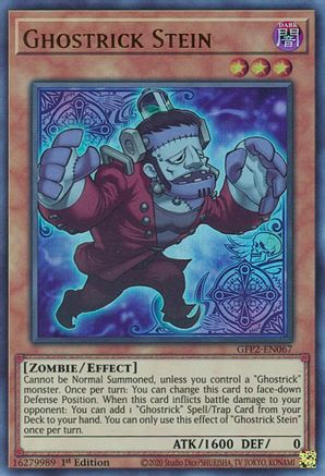 Ghostrick Stein (GFP2-EN067) - Ghosts From the Past: The 2nd Haunting 1st Edition - Premium Yugioh Single from Konami - Just $0.25! Shop now at Game Crave Tournament Store
