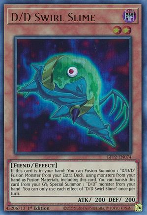 D/D Swirl Slime (GFP2-EN074) - Ghosts From the Past: The 2nd Haunting 1st Edition - Premium Yugioh Single from Konami - Just $0.25! Shop now at Game Crave Tournament Store