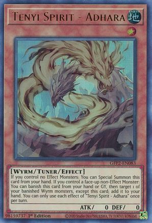 Tenyi Spirit - Adhara (GFP2-EN083) - Ghosts From the Past: The 2nd Haunting 1st Edition - Premium Yugioh Single from Konami - Just $0.26! Shop now at Game Crave Tournament Store
