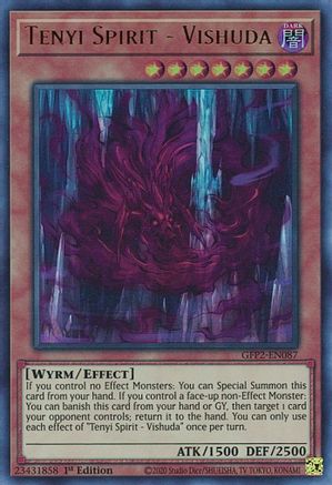 Tenyi Spirit - Vishuda (GFP2-EN087) - Ghosts From the Past: The 2nd Haunting 1st Edition - Premium Yugioh Single from Konami - Just $0.56! Shop now at Game Crave Tournament Store
