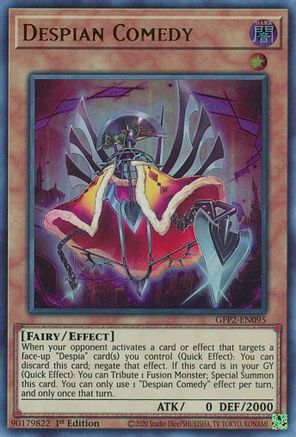 Despian Comedy (GFP2-EN095) - Ghosts From the Past: The 2nd Haunting 1st Edition - Premium Yugioh Single from Konami - Just $0.25! Shop now at Game Crave Tournament Store
