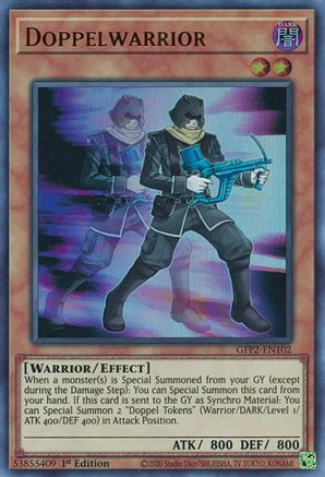 Doppelwarrior (GFP2-EN102) - Ghosts From the Past: The 2nd Haunting 1st Edition - Premium Yugioh Single from Konami - Just $0.25! Shop now at Game Crave Tournament Store