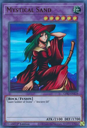 Mystical Sand (GFP2-EN119) - Ghosts From the Past: The 2nd Haunting 1st Edition - Premium Yugioh Single from Konami - Just $0.25! Shop now at Game Crave Tournament Store