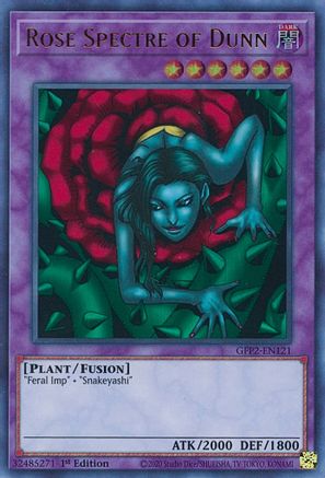 Rose Spectre of Dunn (GFP2-EN121) - Ghosts From the Past: The 2nd Haunting 1st Edition - Premium Yugioh Single from Konami - Just $0.25! Shop now at Game Crave Tournament Store