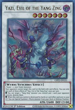 Yazi, Evil of the Yang Zing (GFP2-EN131) - Ghosts From the Past: The 2nd Haunting 1st Edition - Premium Yugioh Single from Konami - Just $0.25! Shop now at Game Crave Tournament Store