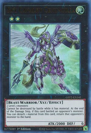 Sky Cavalry Centaurea (GFP2-EN141) - Ghosts From the Past: The 2nd Haunting 1st Edition - Premium Yugioh Single from Konami - Just $0.25! Shop now at Game Crave Tournament Store