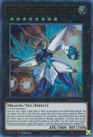 Number 38: Hope Harbinger Dragon Titanic Galaxy (GFP2-EN143) - Ghosts From the Past: The 2nd Haunting 1st Edition - Premium Yugioh Single from Konami - Just $0.90! Shop now at Game Crave Tournament Store