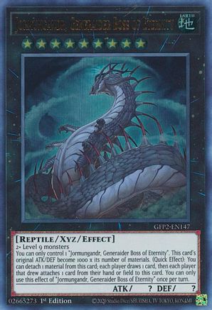 Jormungandr, Generaider Boss of Eternity (GFP2-EN147) - Ghosts From the Past: The 2nd Haunting 1st Edition - Premium Yugioh Single from Konami - Just $0.25! Shop now at Game Crave Tournament Store