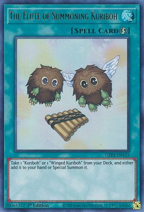 The Flute of Summoning Kuriboh (GFP2-EN152) - Ghosts From the Past: The 2nd Haunting 1st Edition - Premium Yugioh Single from Konami - Just $0.26! Shop now at Game Crave Tournament Store