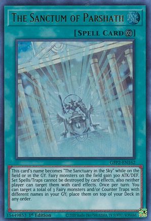 The Sanctum of Parshath (GFP2-EN162) - Ghosts From the Past: The 2nd Haunting 1st Edition - Premium Yugioh Single from Konami - Just $0.25! Shop now at Game Crave Tournament Store