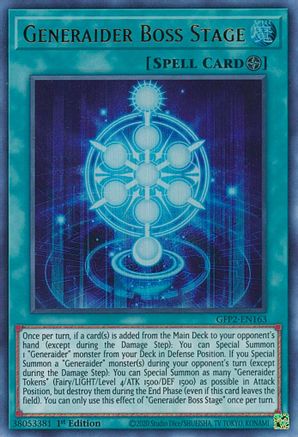 Generaider Boss Stage (GFP2-EN163) - Ghosts From the Past: The 2nd Haunting 1st Edition - Premium Yugioh Single from Konami - Just $0.14! Shop now at Game Crave Tournament Store