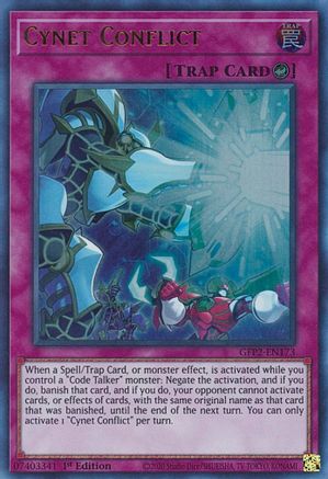 Cynet Conflict (GFP2-EN173) - Ghosts From the Past: The 2nd Haunting 1st Edition - Premium Yugioh Single from Konami - Just $0.25! Shop now at Game Crave Tournament Store