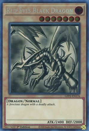 Red-Eyes Black Dragon (Ghost Rare) (GFP2-EN176) - Ghosts From the Past: The 2nd Haunting 1st Edition - Premium Yugioh Single from Konami - Just $66.89! Shop now at Game Crave Tournament Store