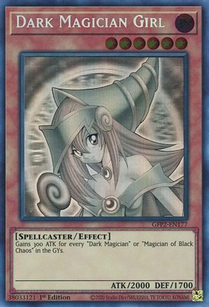 Dark Magician Girl (Ghost Rare) (GFP2-EN177) - Ghosts From the Past: The 2nd Haunting 1st Edition - Premium Yugioh Single from Konami - Just $143.90! Shop now at Game Crave Tournament Store