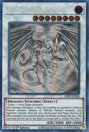 Red Dragon Archfiend (Ghost Rare) (GFP2-EN182) - Ghosts From the Past: The 2nd Haunting 1st Edition - Premium Yugioh Single from Konami - Just $28.22! Shop now at Game Crave Tournament Store
