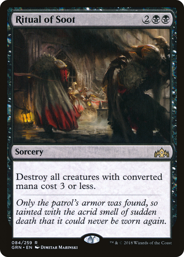 Ritual of Soot (GRN-084) - Guilds of Ravnica - Premium MTG Single from Wizards of the Coast - Just $0.08! Shop now at Game Crave Tournament Store