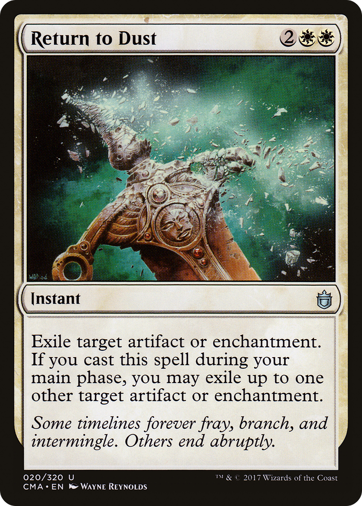 Return to Dust (CMA-020) - Commander Anthology - Premium MTG Single from Wizards of the Coast - Just $0.08! Shop now at Game Crave Tournament Store