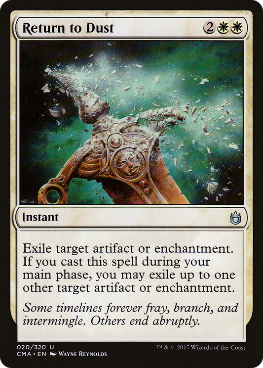 Return to Dust (CMA-020) - Commander Anthology - Premium MTG Single from Wizards of the Coast - Just $0.08! Shop now at Game Crave Tournament Store