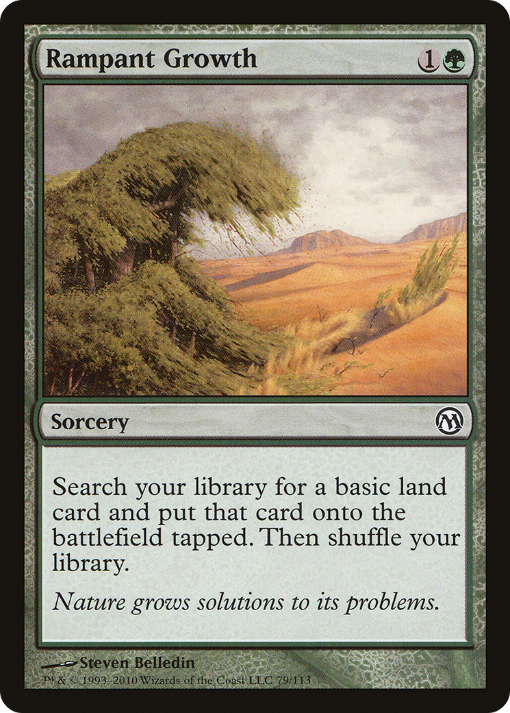 Rampant Growth (DPA-079) - Duels of the Planeswalkers - Premium MTG Single from Wizards of the Coast - Just $0.49! Shop now at Game Crave Tournament Store
