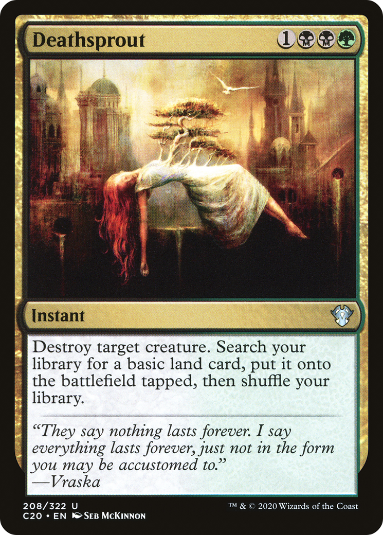 Deathsprout (C20-208) - Commander 2020 - Premium MTG Single from Wizards of the Coast - Just $0.34! Shop now at Game Crave Tournament Store