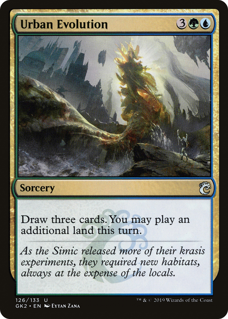 Urban Evolution (GK2-126) - RNA Guild Kit - Premium MTG Single from Wizards of the Coast - Just $0.28! Shop now at Game Crave Tournament Store