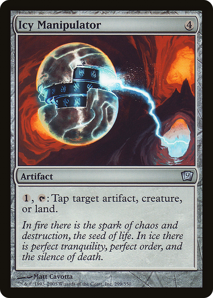 Icy Manipulator (9ED-299★) - Ninth Edition Foil - Premium MTG Single from Wizards of the Coast - Just $0.20! Shop now at Game Crave Tournament Store