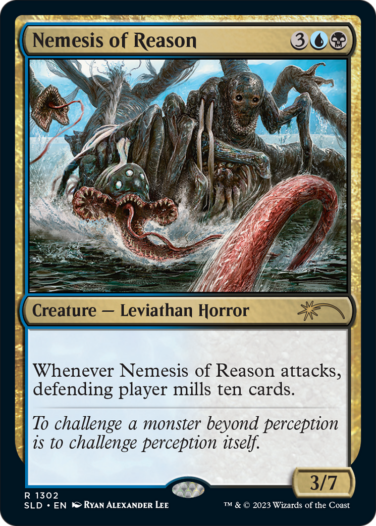 Nemesis of Reason (SLD-1302) - Secret Lair Drop - Premium MTG Single from Wizards of the Coast - Just $1.69! Shop now at Game Crave Tournament Store