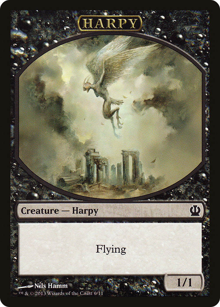 Harpy (TTHS-006) - Theros Tokens - Premium MTG Single from Wizards of the Coast - Just $0.18! Shop now at Game Crave Tournament Store
