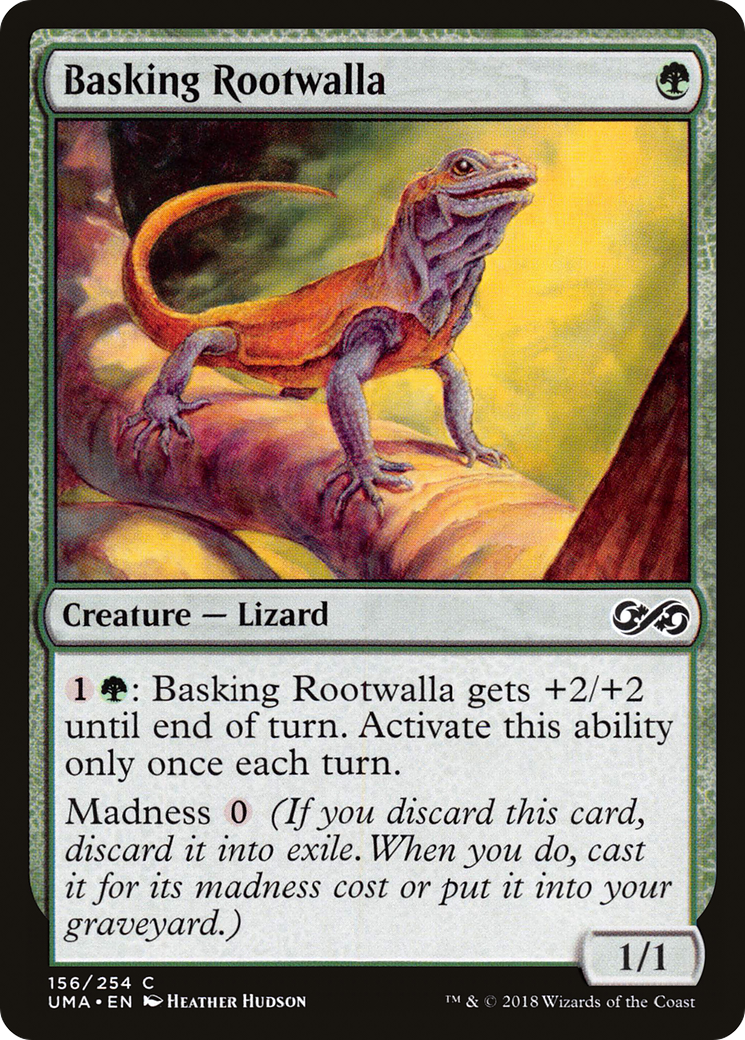 Basking Rootwalla (UMA-156) - Ultimate Masters Foil - Premium MTG Single from Wizards of the Coast - Just $0.08! Shop now at Game Crave Tournament Store