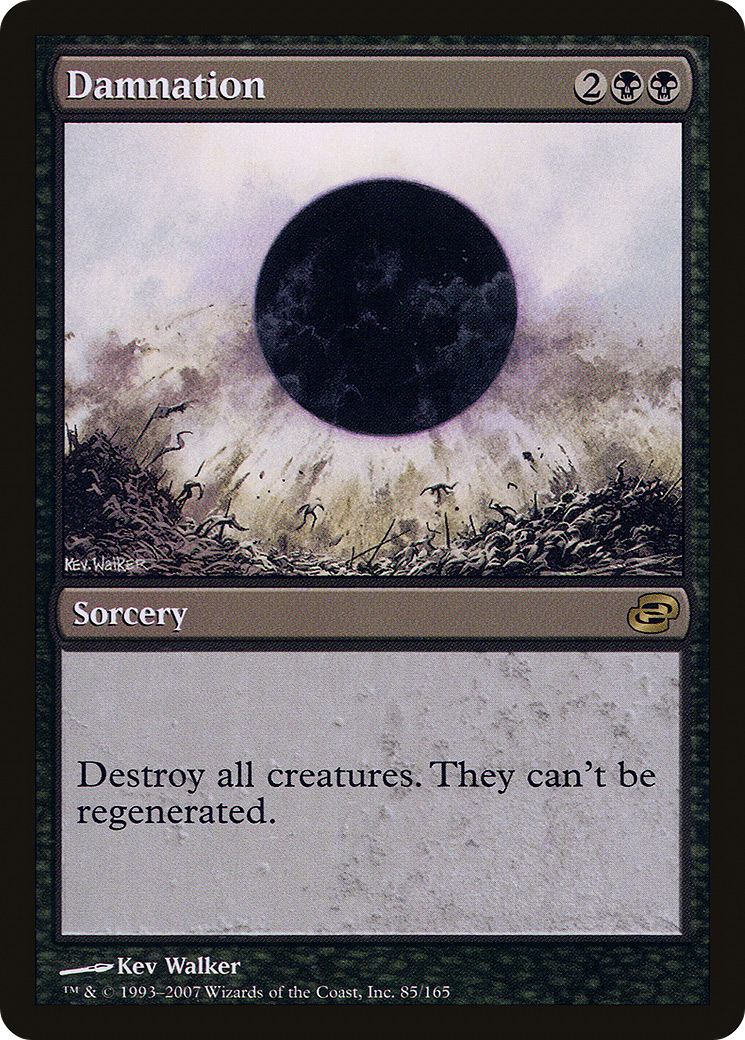 Damnation (PLC-085) - Planar Chaos: (colorshifted) - Premium MTG Single from Wizards of the Coast - Just $5.28! Shop now at Game Crave Tournament Store